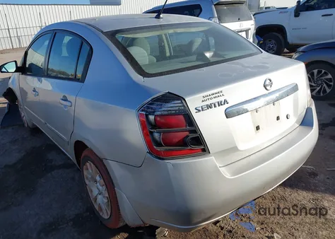 2010 Nissan Sentra 2.0S из США, поврежденный, VIN 3N1AB6APXAL722158